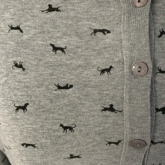 Victoria’s Secret Grey Cropped Cardigan. - Picture 4 of 5